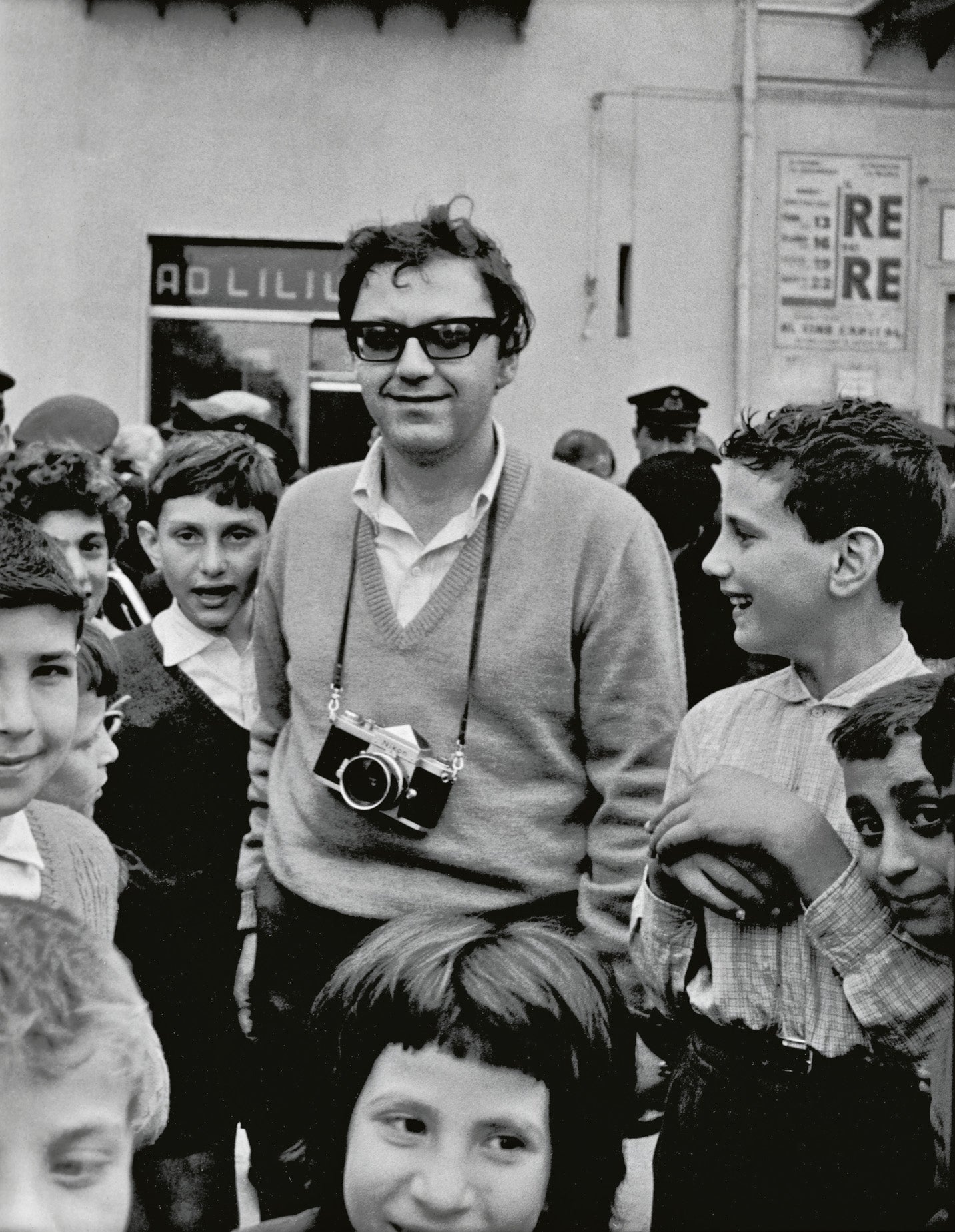 Leiter in Sicily, circa 1960