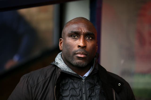 Sol Campbell has stopped applying for managerial jobs (Steve Paston/PA)