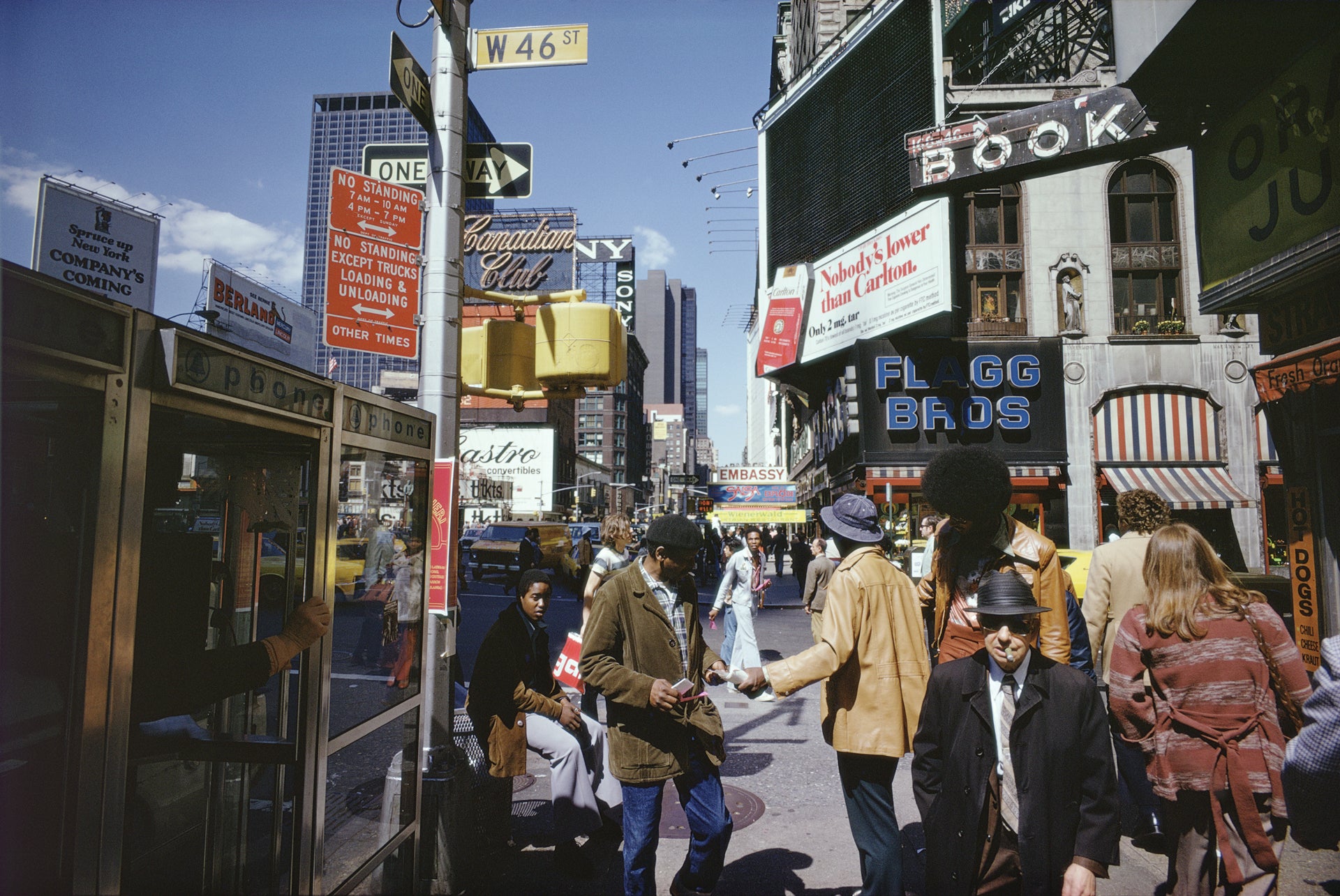West 46th Street, New York, 1976
