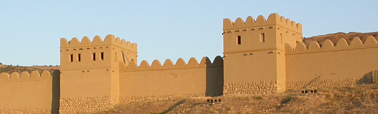 A reconstruction of a section of Hatussa’s city wall