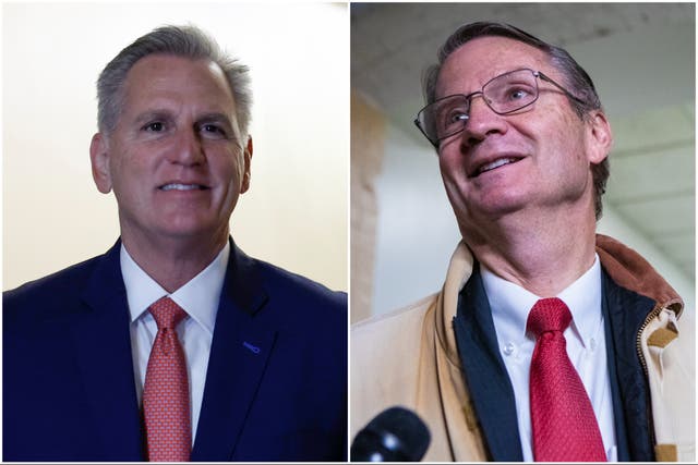 <p>Kevin McCarthy and Tim Burchett got into an altercation in the halls of Congress</p>