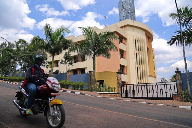 The Hope Hostel accommodation in Kigali (Victoria Jones/PA)