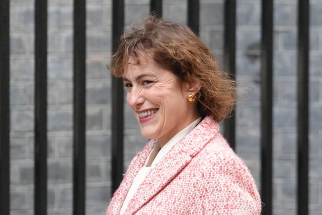 Victoria Atkins, MP for Louth & Horncastle, in Downing Street, London, on the day she was appointed Health Secretary (PA)
