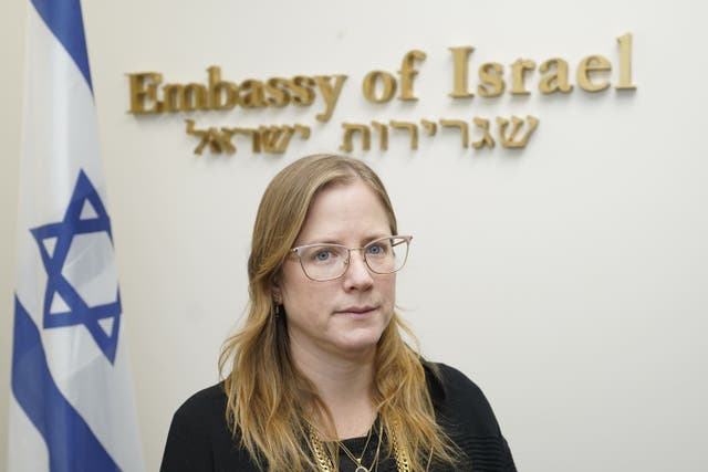 Israel’s Ambassador to Ireland Dana Erlich at the Israeli Embassy in Dublin. Picture date: Tuesday November 7, 2023.