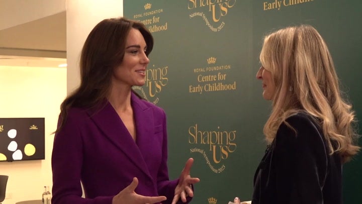 <p>Princess of Wales tells Fearne Cotton she feels ‘nervous’ ahead of biggest-ever speech.</p>