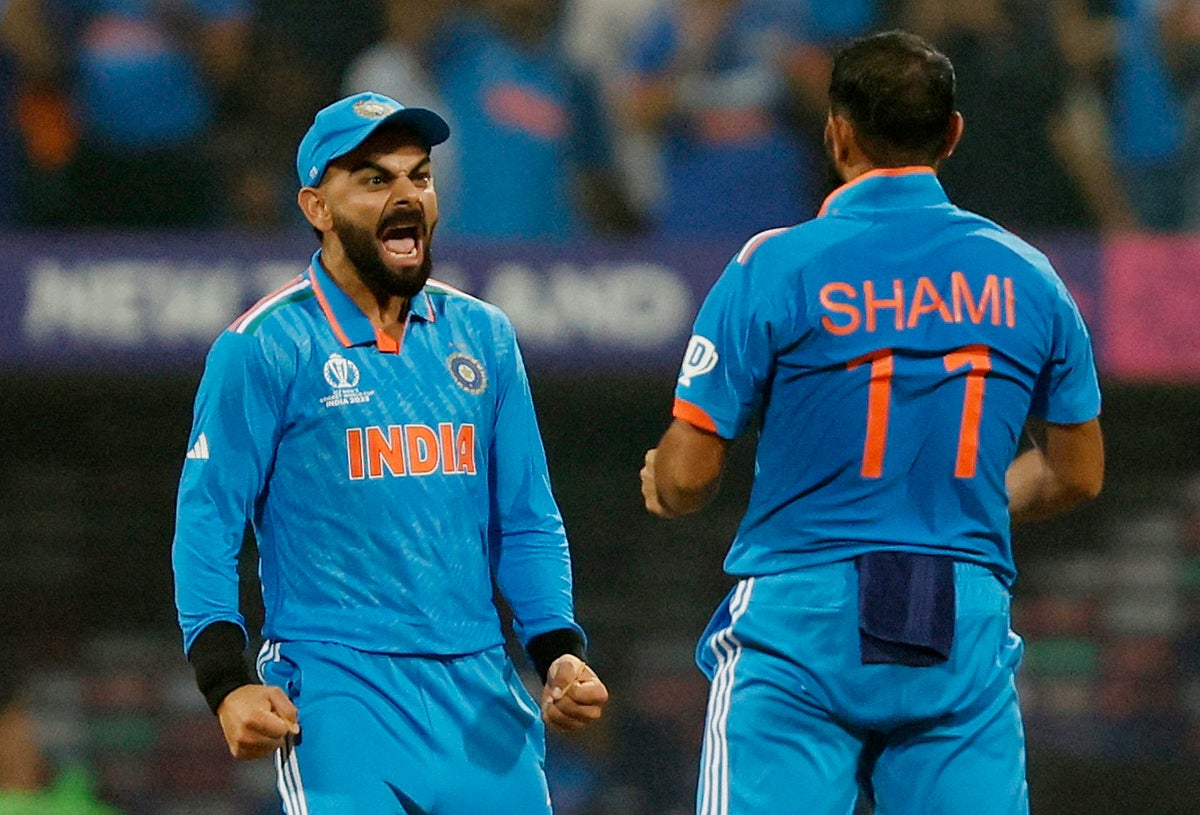 Virat Kohli is the record breaker but Mohammed Shami bowled India to the Cricket World Cup final
