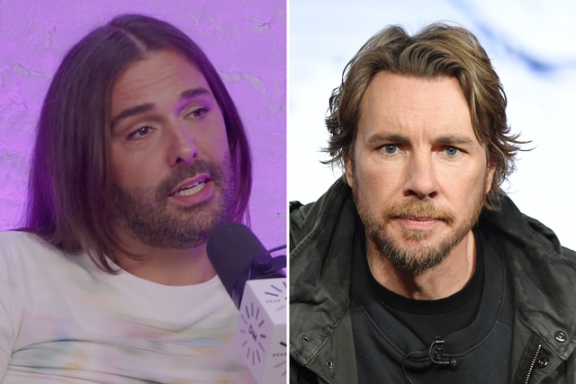 <p>Jonathan Van Ness and Dax Shepard</p>