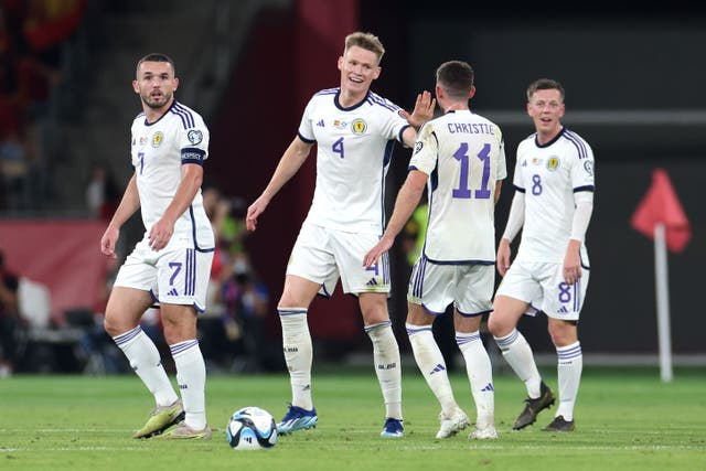 Scotland have already qualified for Germany 2024 (Isabel Infantes/PA)