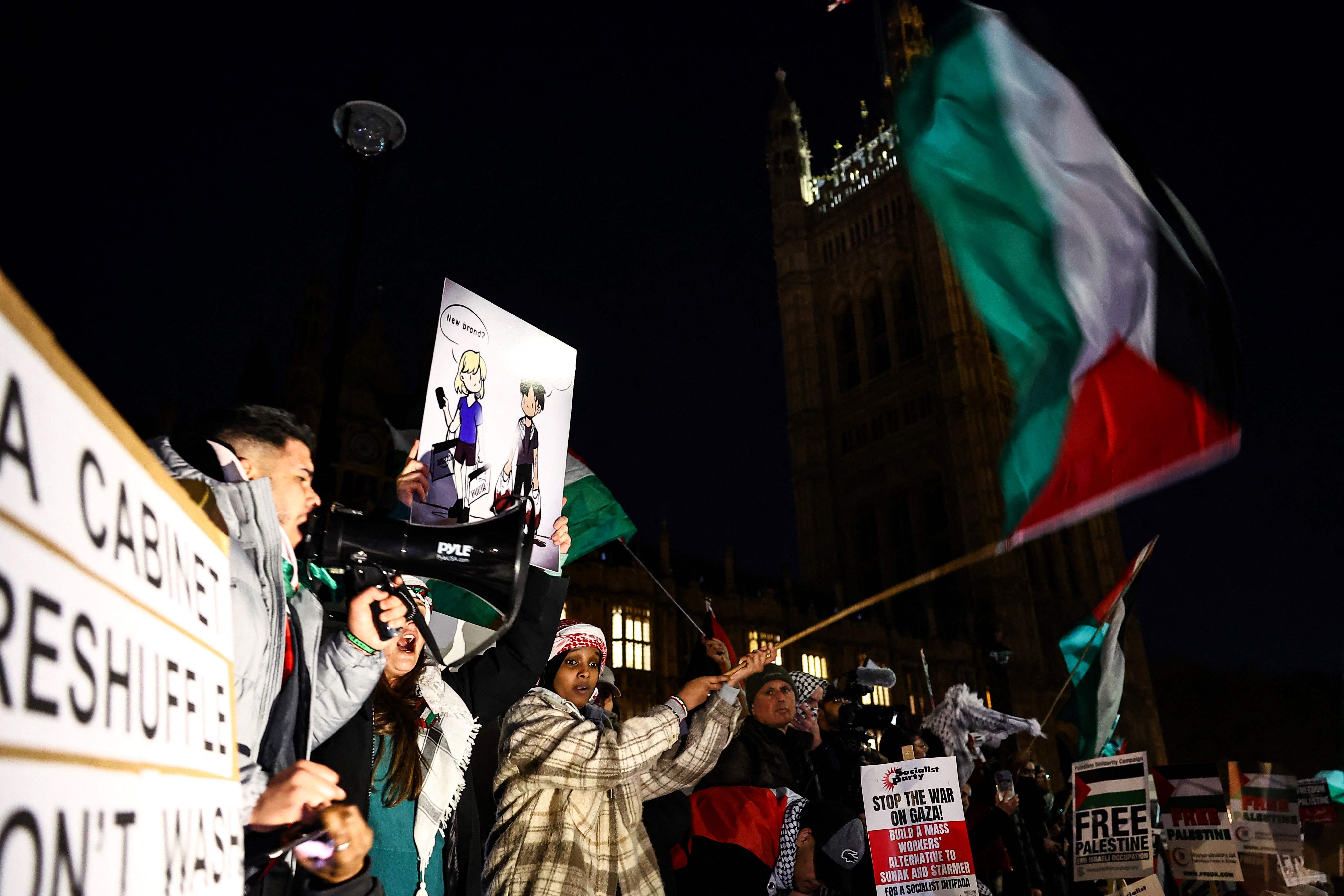 <p>I had a busy weekend, attending the Palestine rally in Trafalgar Square on Saturday and the antisemitism rally in Parliament Square on Sunday</p>