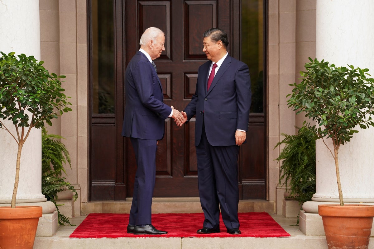 Biden and China’s Xi Jinping meet for first time in a year