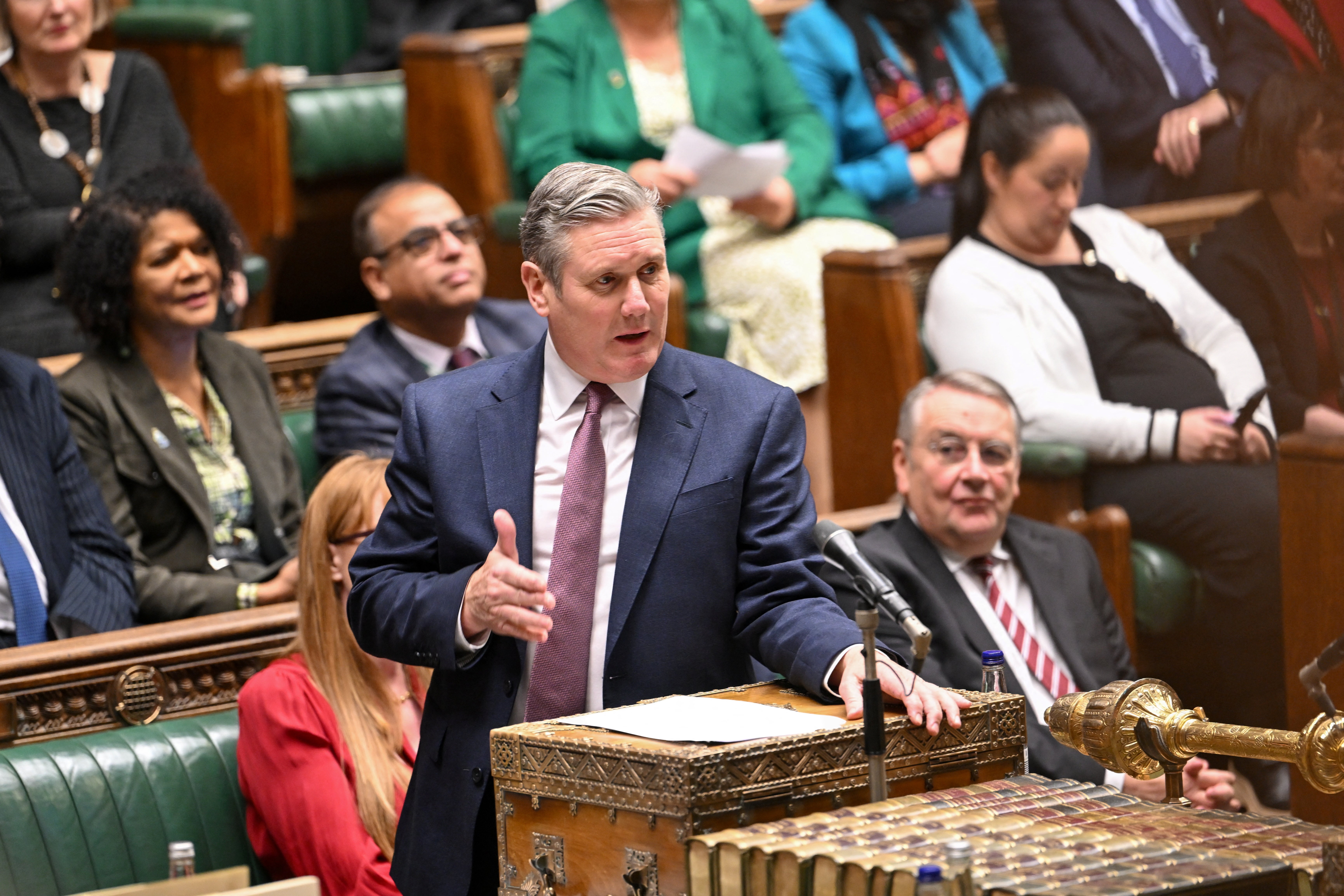 Keir Starmer has faced a mass rebellion from Labour Party MPs in his stance on Gaza