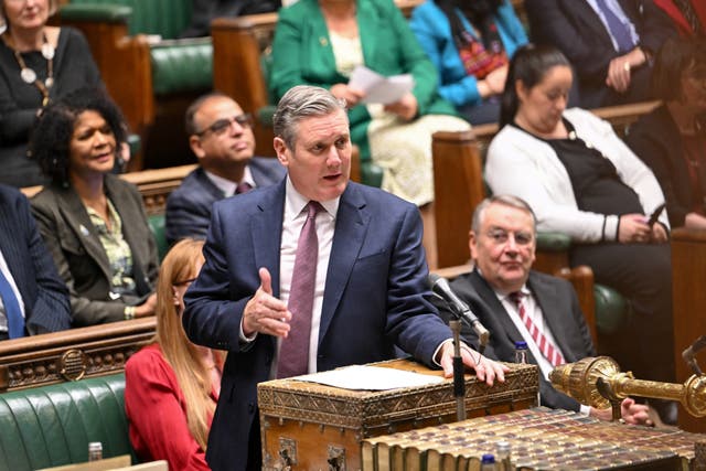 <p>Keir Starmer has faced a mass rebellion from Labour Party MPs in his stance on Gaza</p>