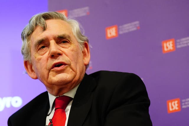 Former prime minister Gordon Brown has joined forces with Comic Relief to launch an appeal to groups including big businesses to help families experiencing poverty (Victoria Jones/PA)