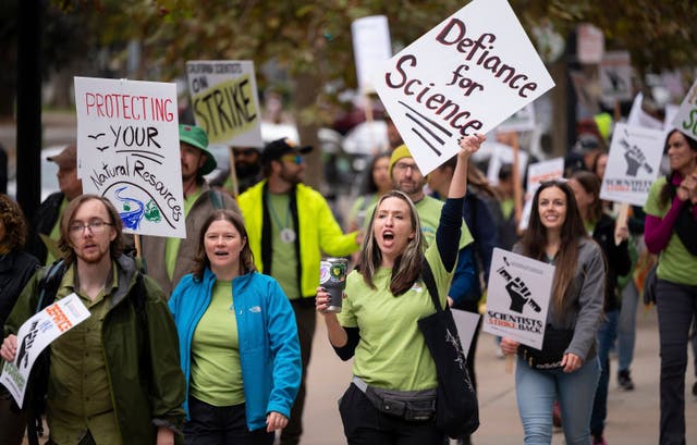 California Scientists Strike