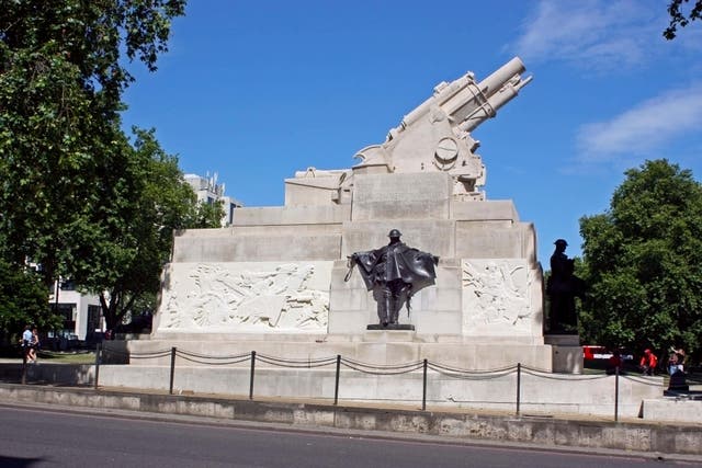 The Royal Artillery Memorial at Hyde Park Corner (Alamy/PA)