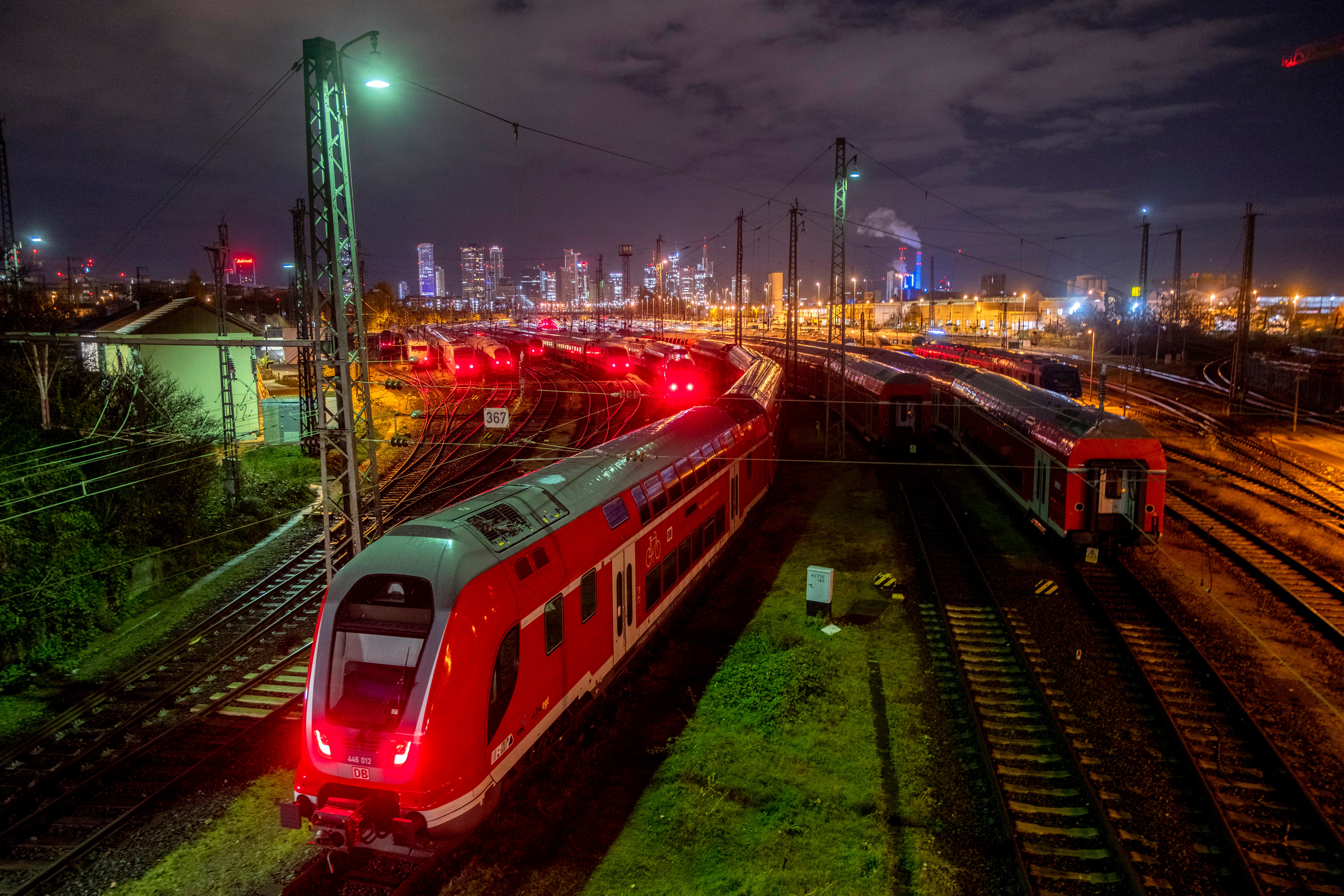 Germany Train Strike