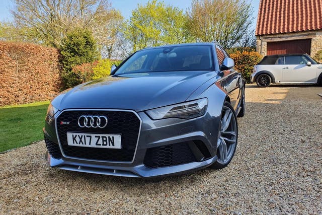 The Audi RS6 previously used by Harry is now up for sale (Pistonheads)