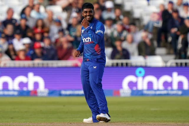 Rehan Ahmed has been named in England’s ODI and T20 squads to travel to the Caribbean (Tim Goode/PA)