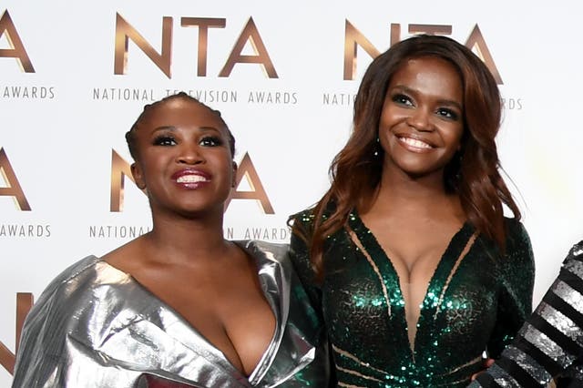 <p>Motsi Mabuse and Oti Mabuse</p>