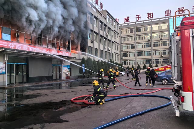 China Coal Company Fire