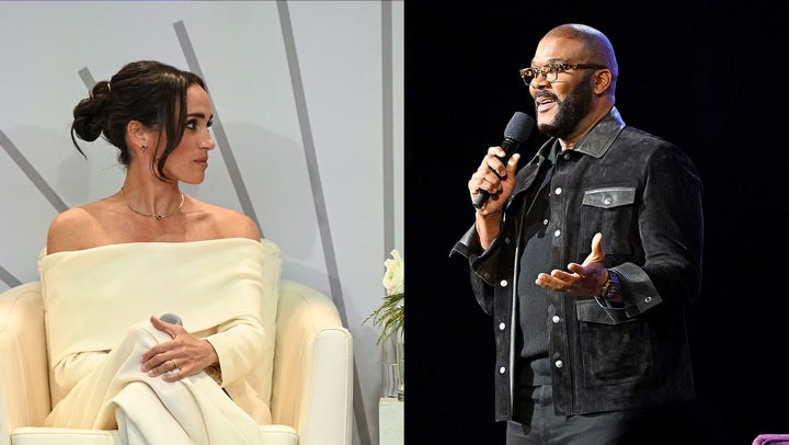 <p> Tyler Perry says Meghan Markle treated him like a ‘therapist’ after royal family exit.</p>