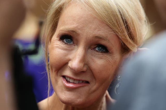 <p>JK Rowling posted a criticism of trans women being allowed into women’s changing rooms</p>