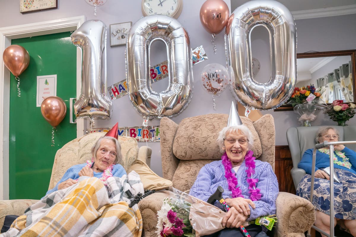 Identical twins celebrating 100th birthday say it is no different from being 50