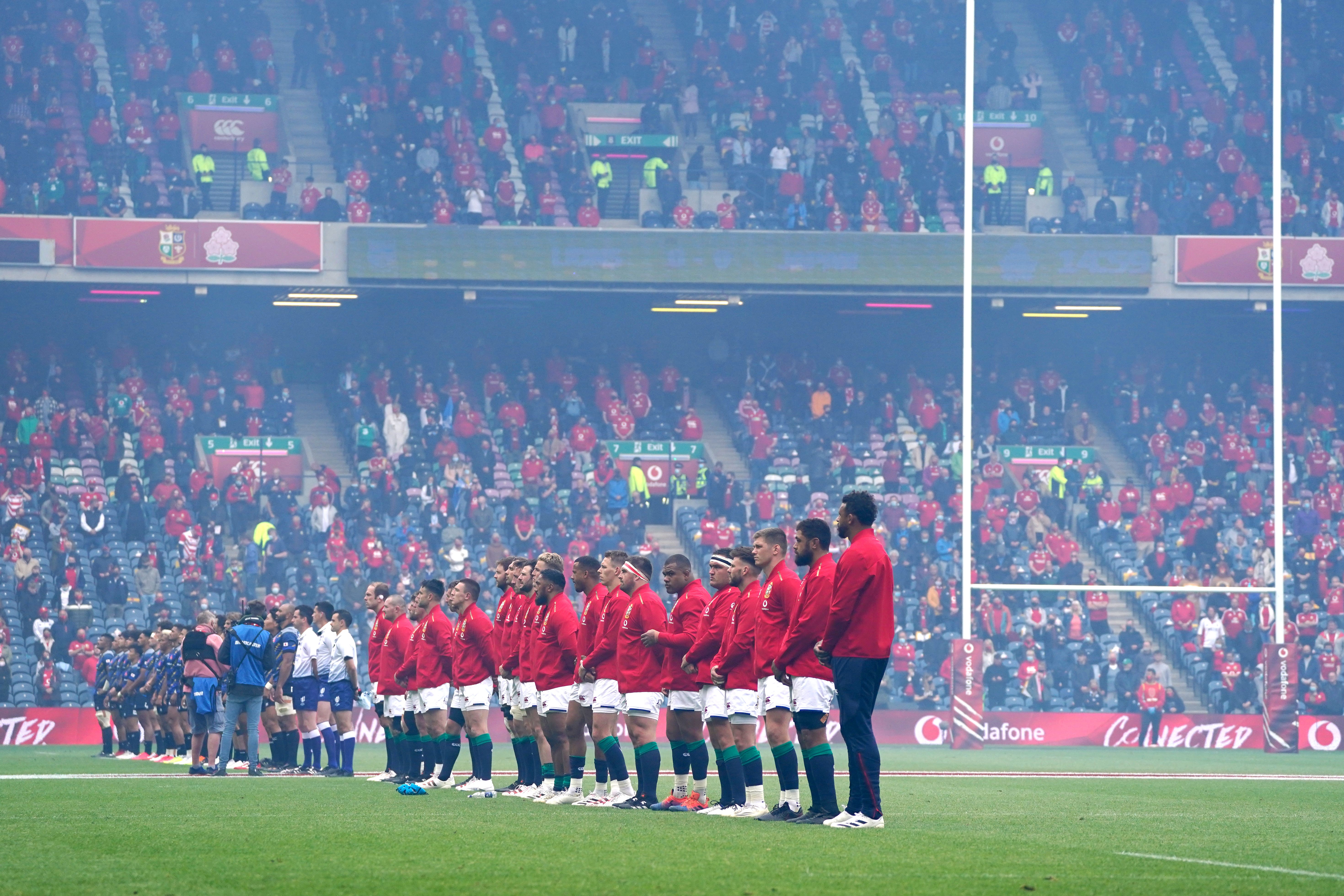 A number of England internationals were absent from the Lions’ Tour opener in 2021