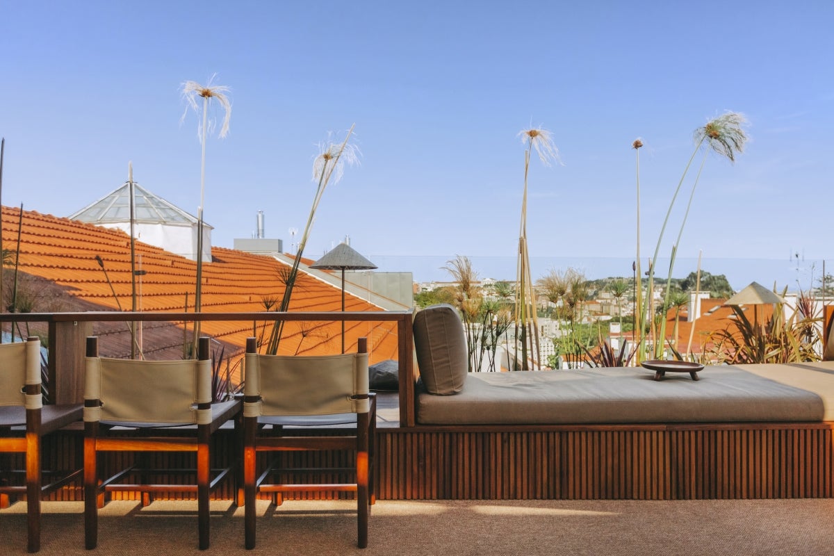 Soak up the sun on the roof at The Vintage Hotel