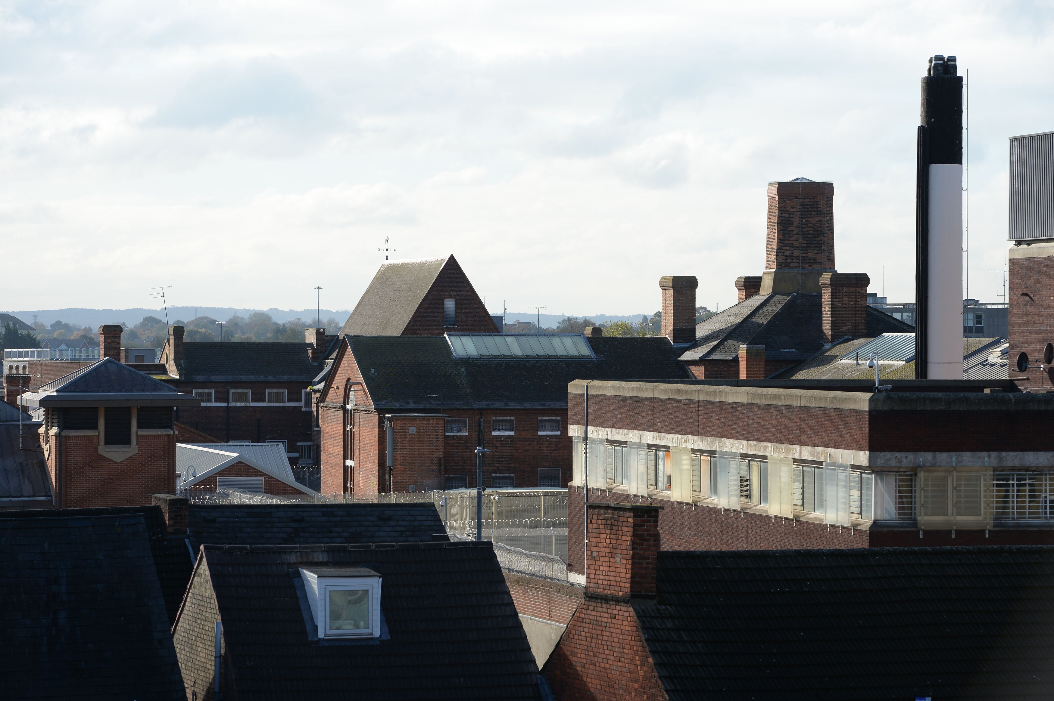 Prisoners at HMP Bedford spent the majority of their time locked up in their cells