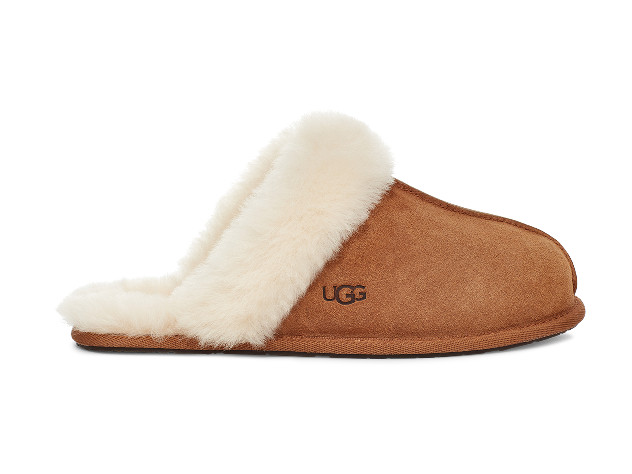 Ugg Scuffette sheepskin and suede slippers