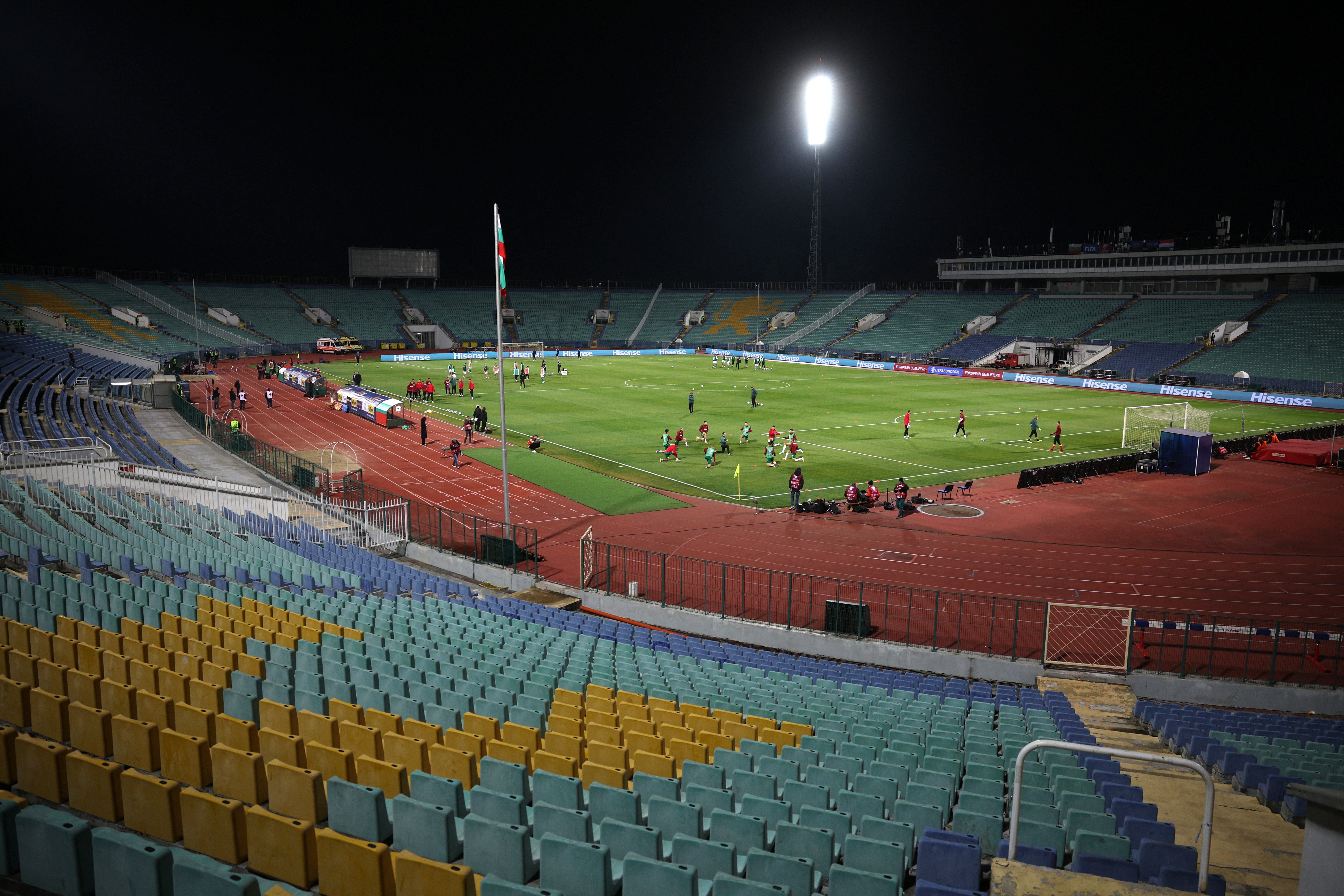 Uefa agreed for Bulgaria’s fixture against Hungary to be played behind closed doors