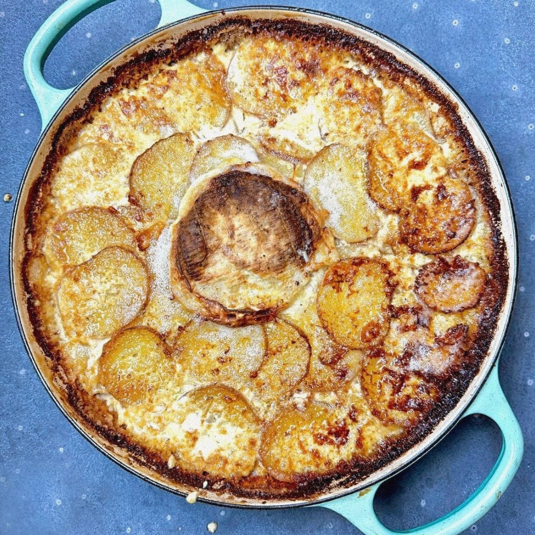 Debora Robertson’s camembert recipe as cooked and posted on Instagram by Nigella Lawson