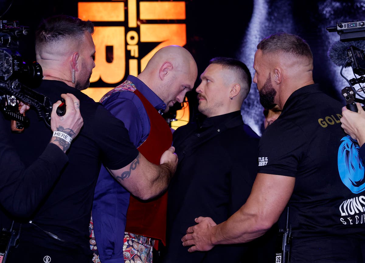 Fury vs Usyk to air live on Dazn, TNT and Sky Sports