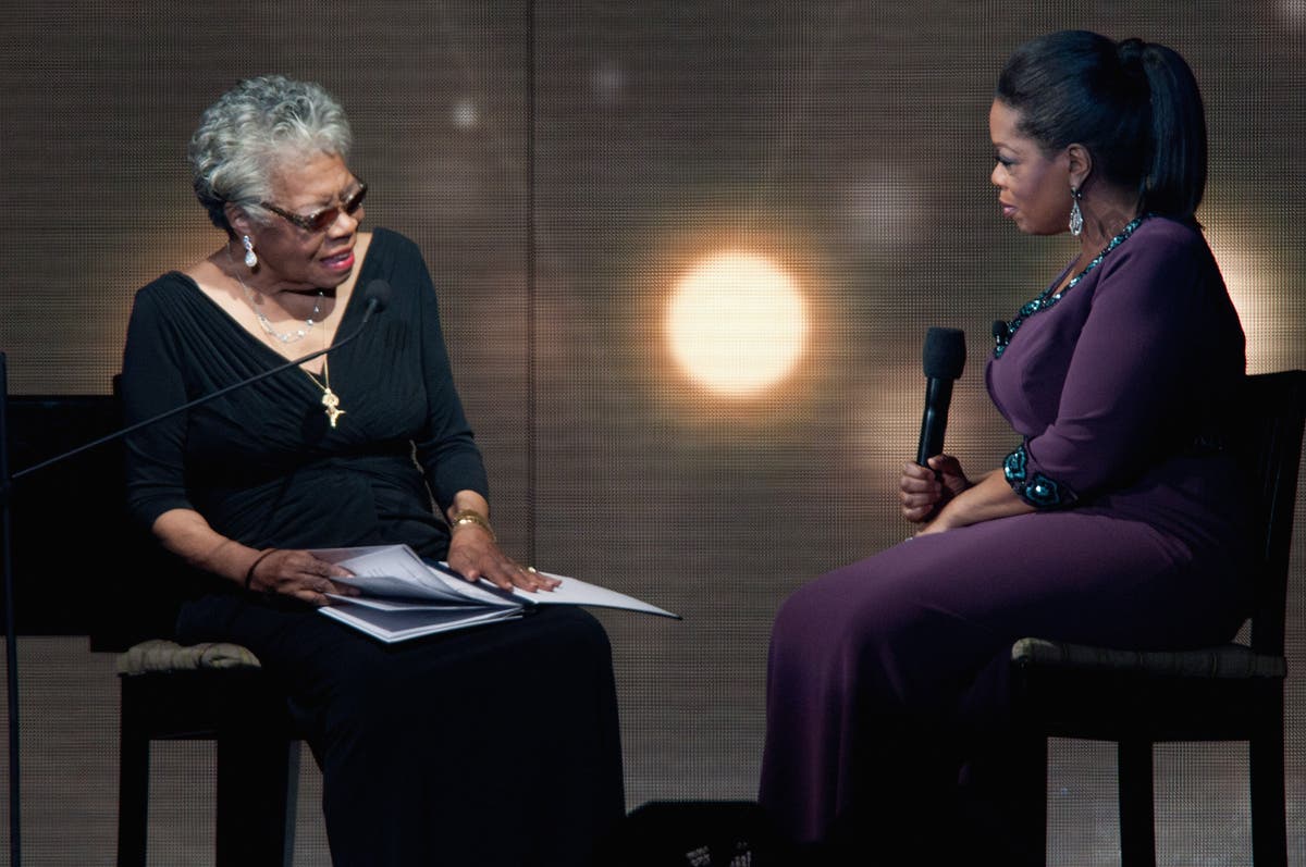 Oprah Winfrey recalls how Maya Angelou&rsquo;s book helped her cope with childhood sexual abuse