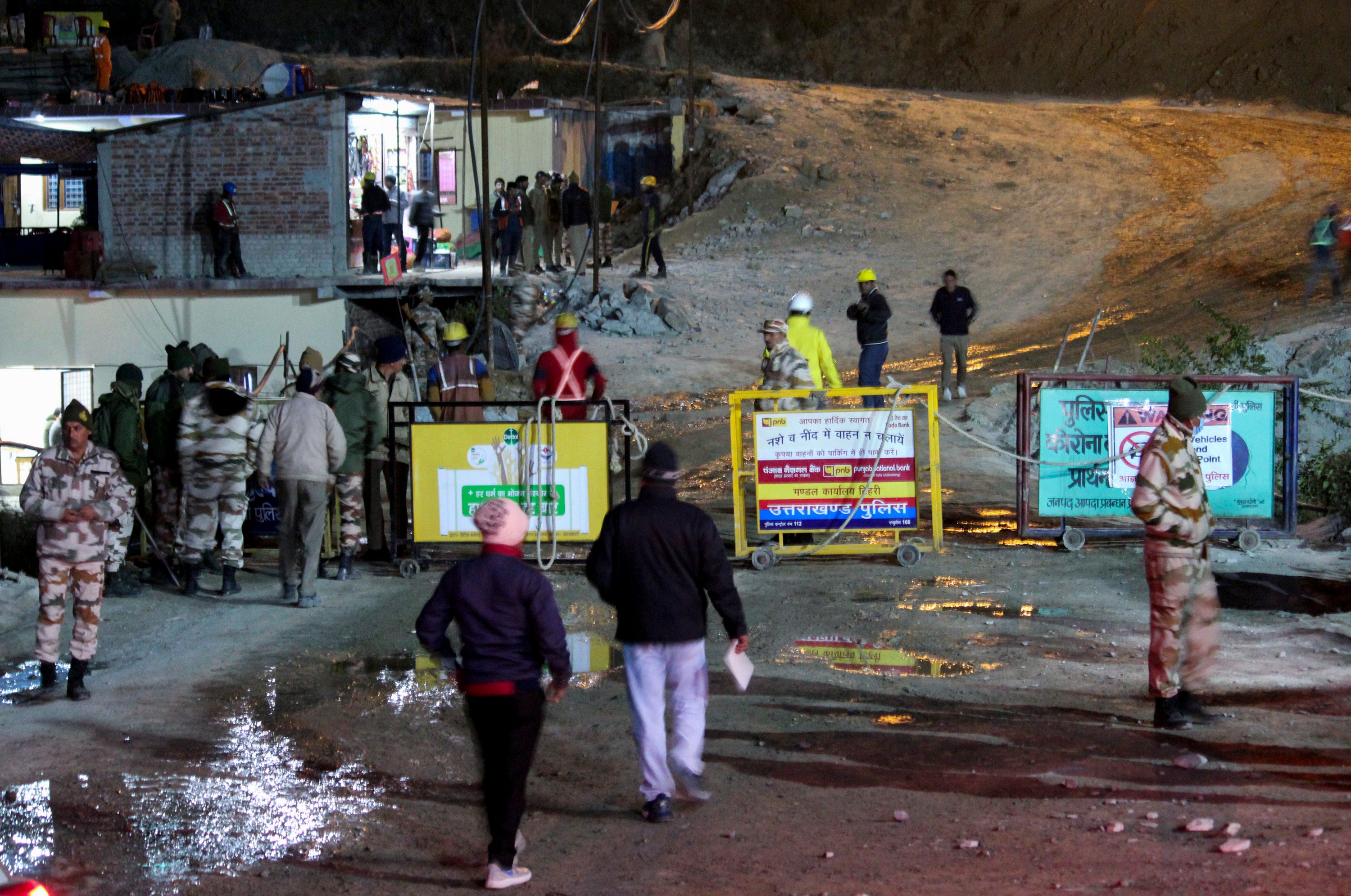 India Tunnel Collapse
