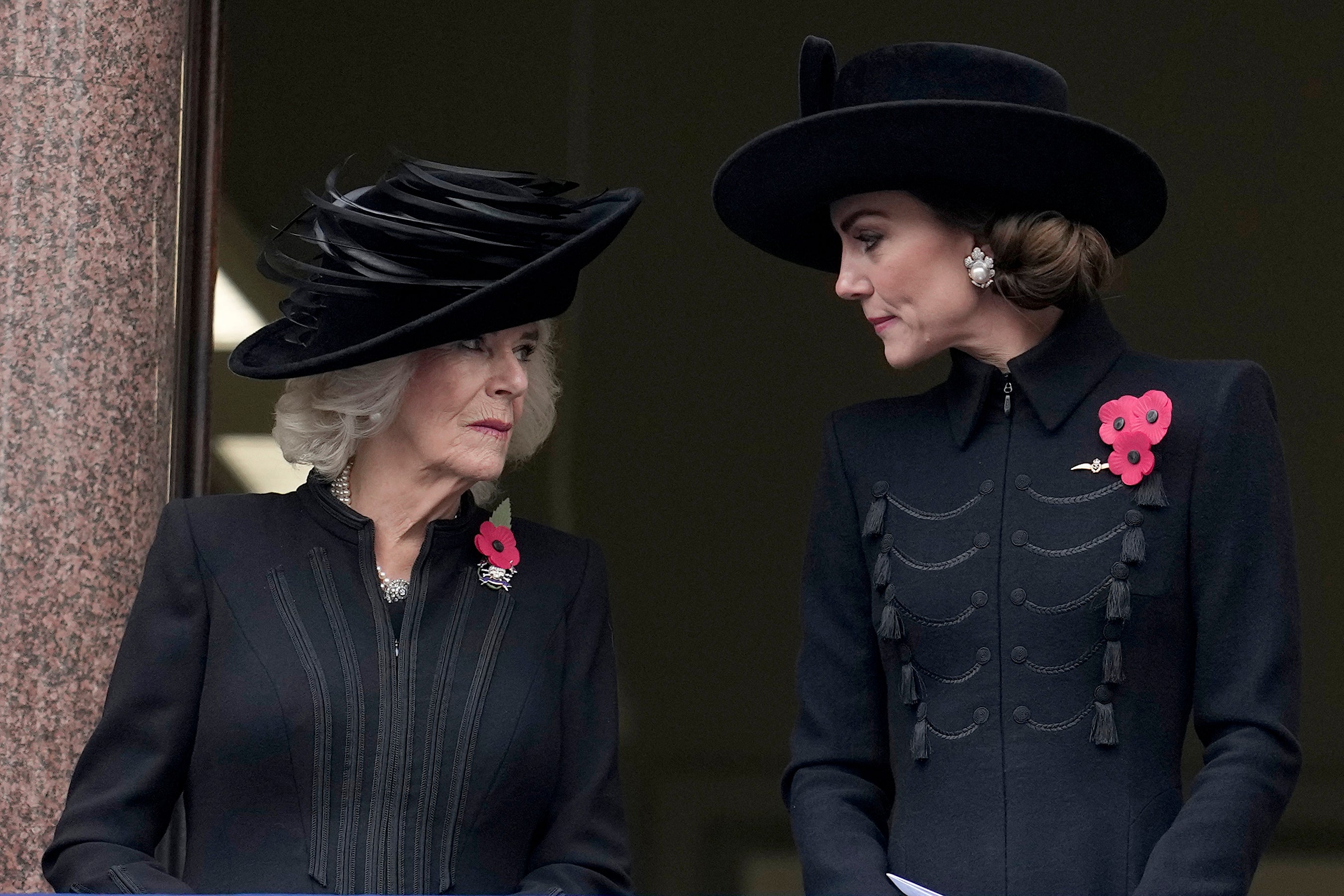 While Camilla will be absent, the Princess of Wales, who is recovering from cancer, and the King, who is still undergoing cancer treatment, are attending both Remembrance events