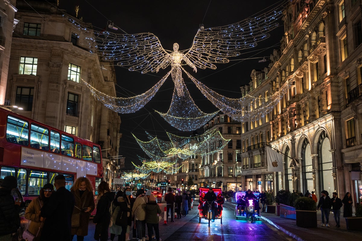 Christmas light switch-on events in Sheffield