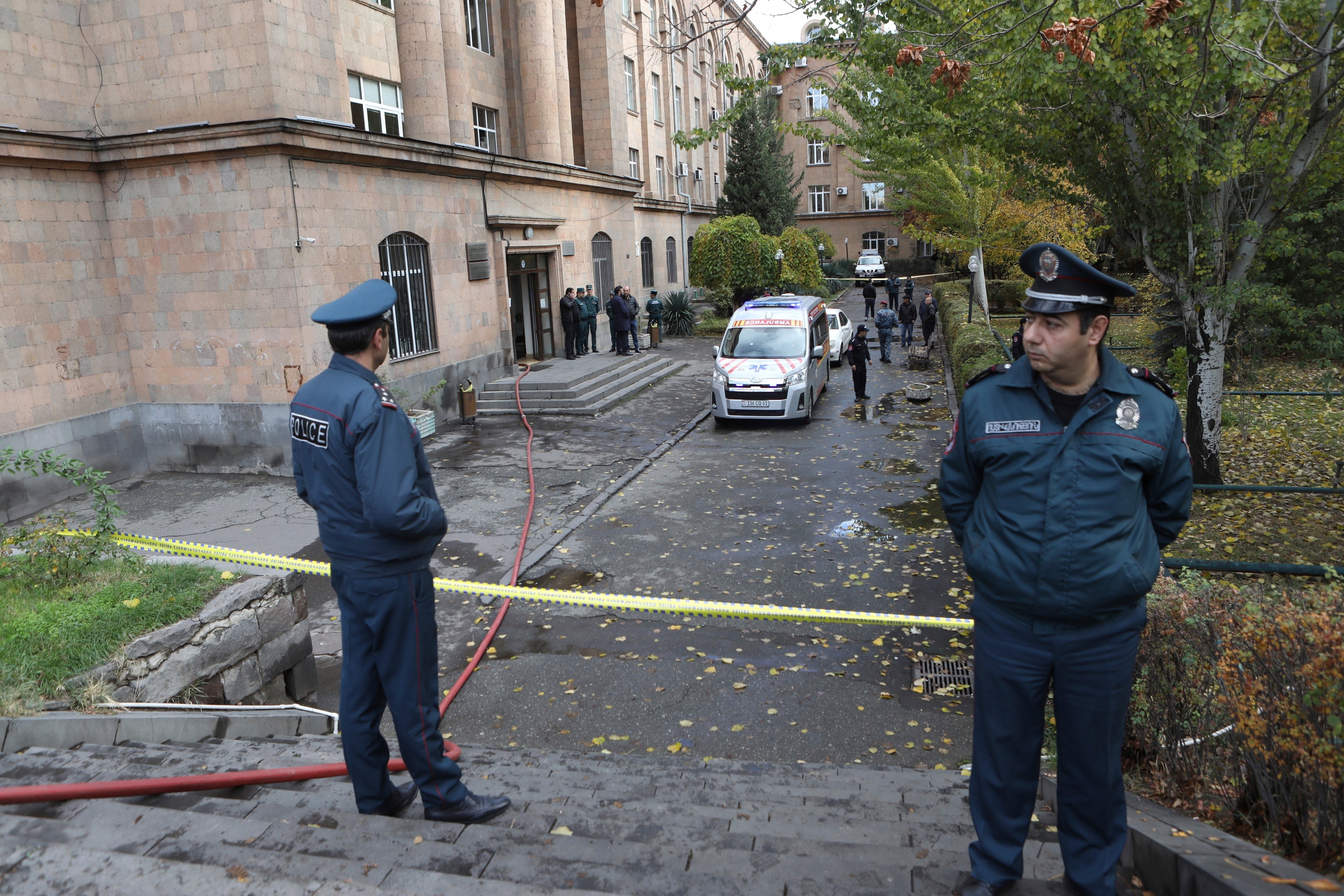 Armenia University Explosion