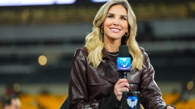 <p>Charissa Thompson confessed she would make up NFL sideline reports </p>