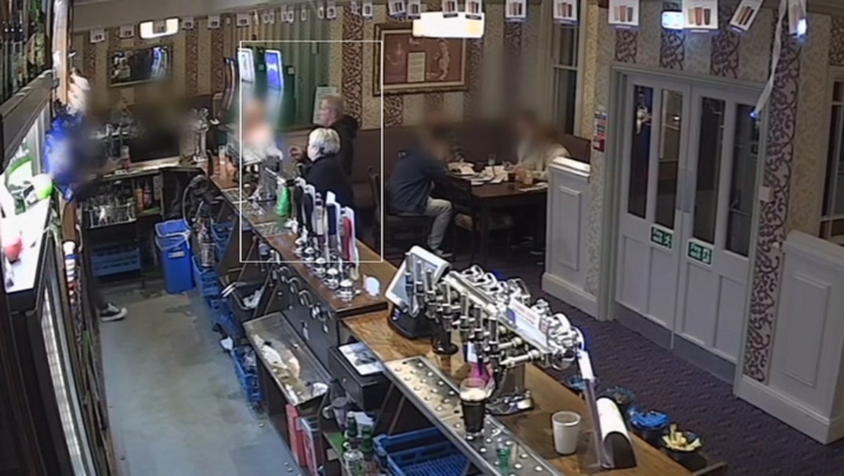 CCTV shows sex offender drinking with woman later found dead in his home as police continue search