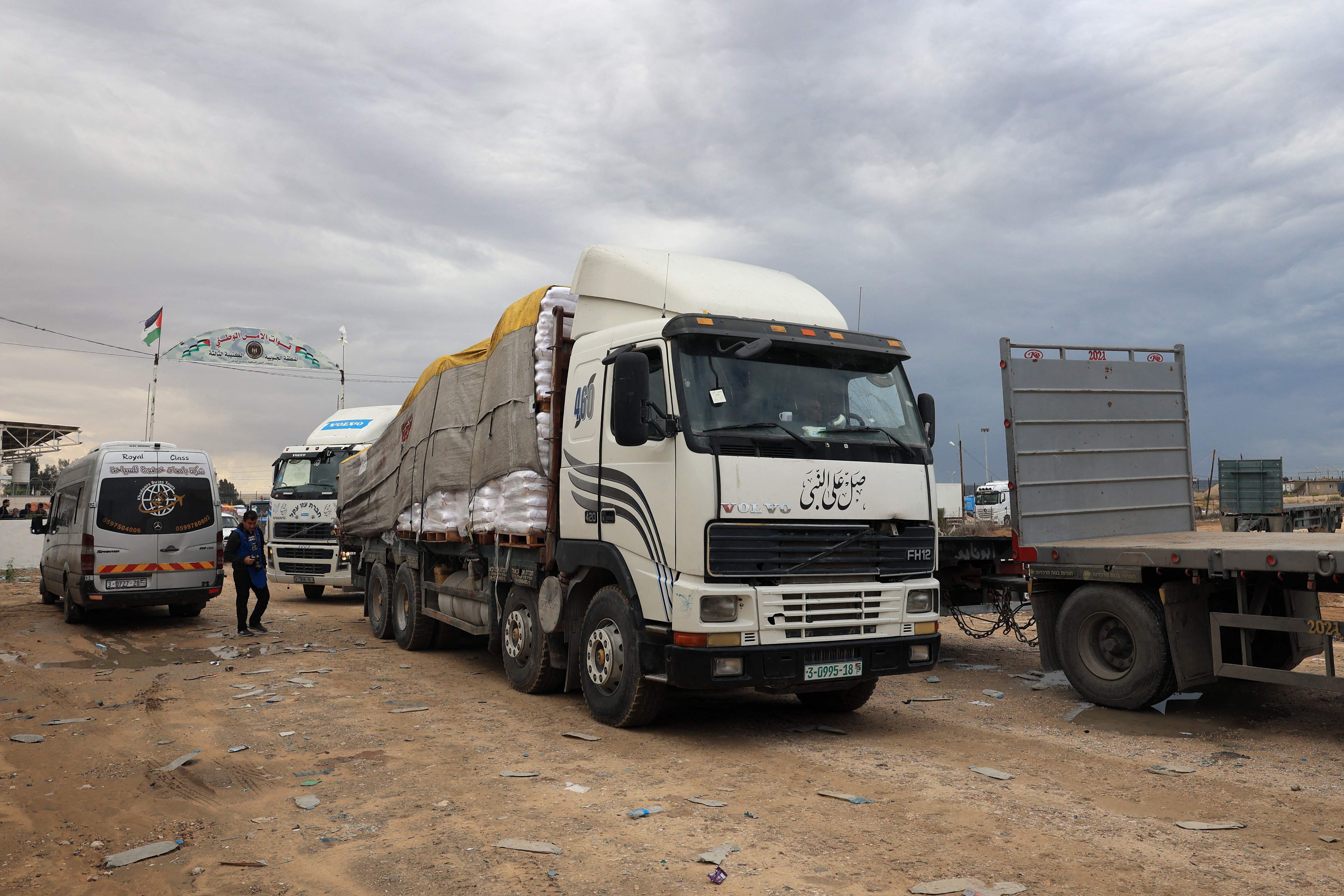Of the 1,129 aid trucks that entered Gaza since the opening of the Rafah border crossing with Egypt last month, only 447 carried food, according to the WFP