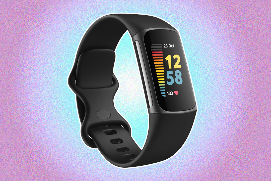 The device features stress-management tools, heart-rate tracking and more