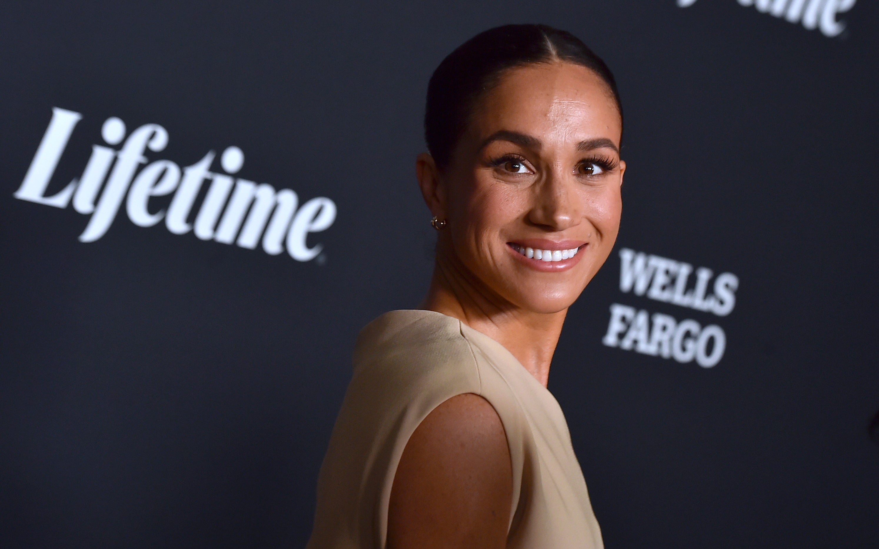 Meghan Markle, Duchess of Sussex, arrives at Variety's Power of Women on Thursday, 16 November 2023, at Mother Wolf in Los Angeles