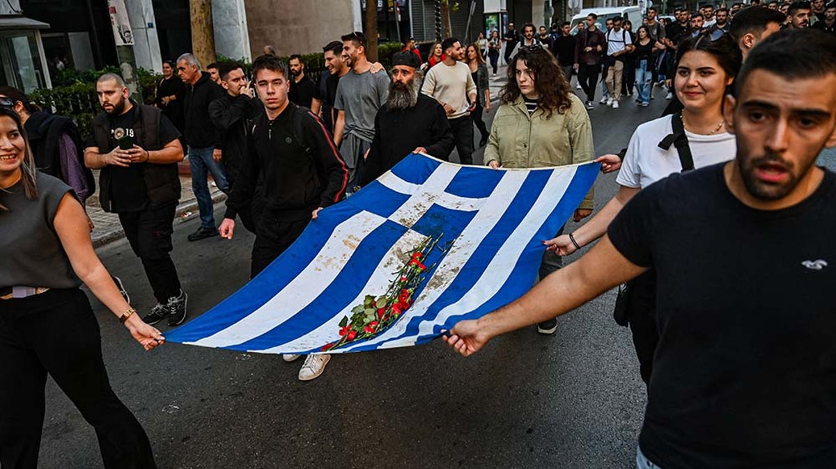 Watch live: Greeks march to mark 50th anniversary of Athens student uprising