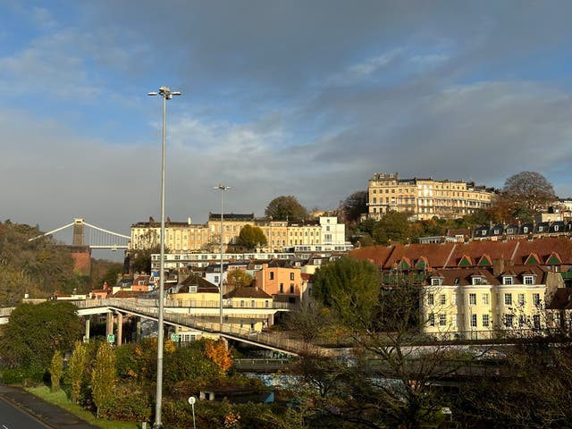 <p>The bench is located in one Bristol’s most affluent areas </p>