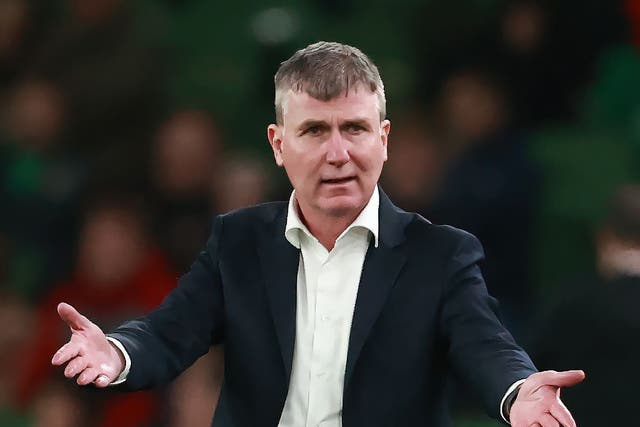 Republic of Ireland boss Stephen Kenny has won just six of his 28 competitive games to date (Liam McBurney/PA)