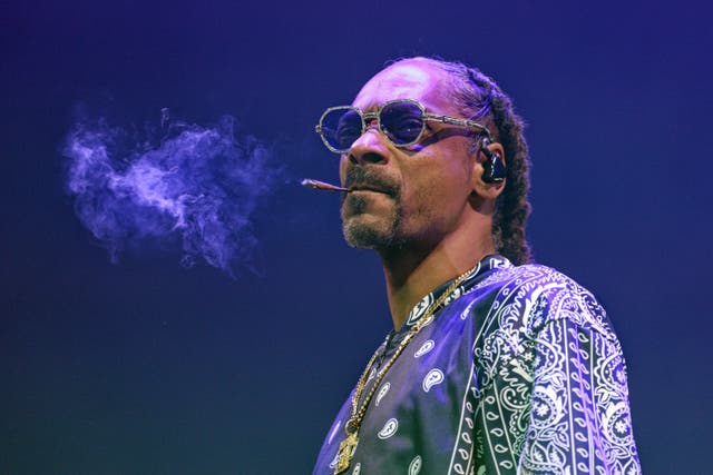<p>Snoop Dogg Smoking</p>