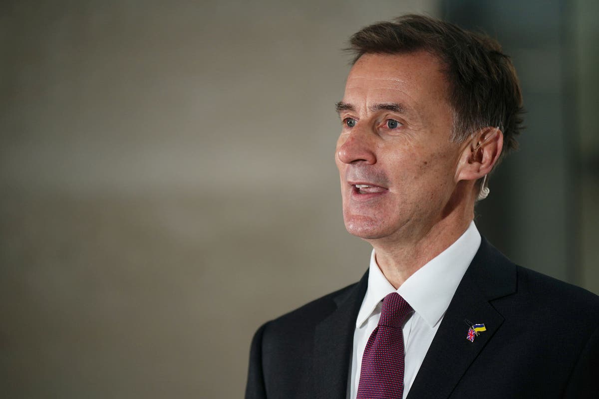 Jeremy Hunt considering Cut To Income Tax And National Insurance In 