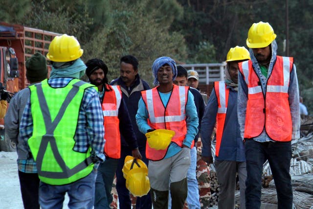 India Tunnel Collapse